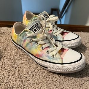 Tye dye Converse All Star shoe size 6.5